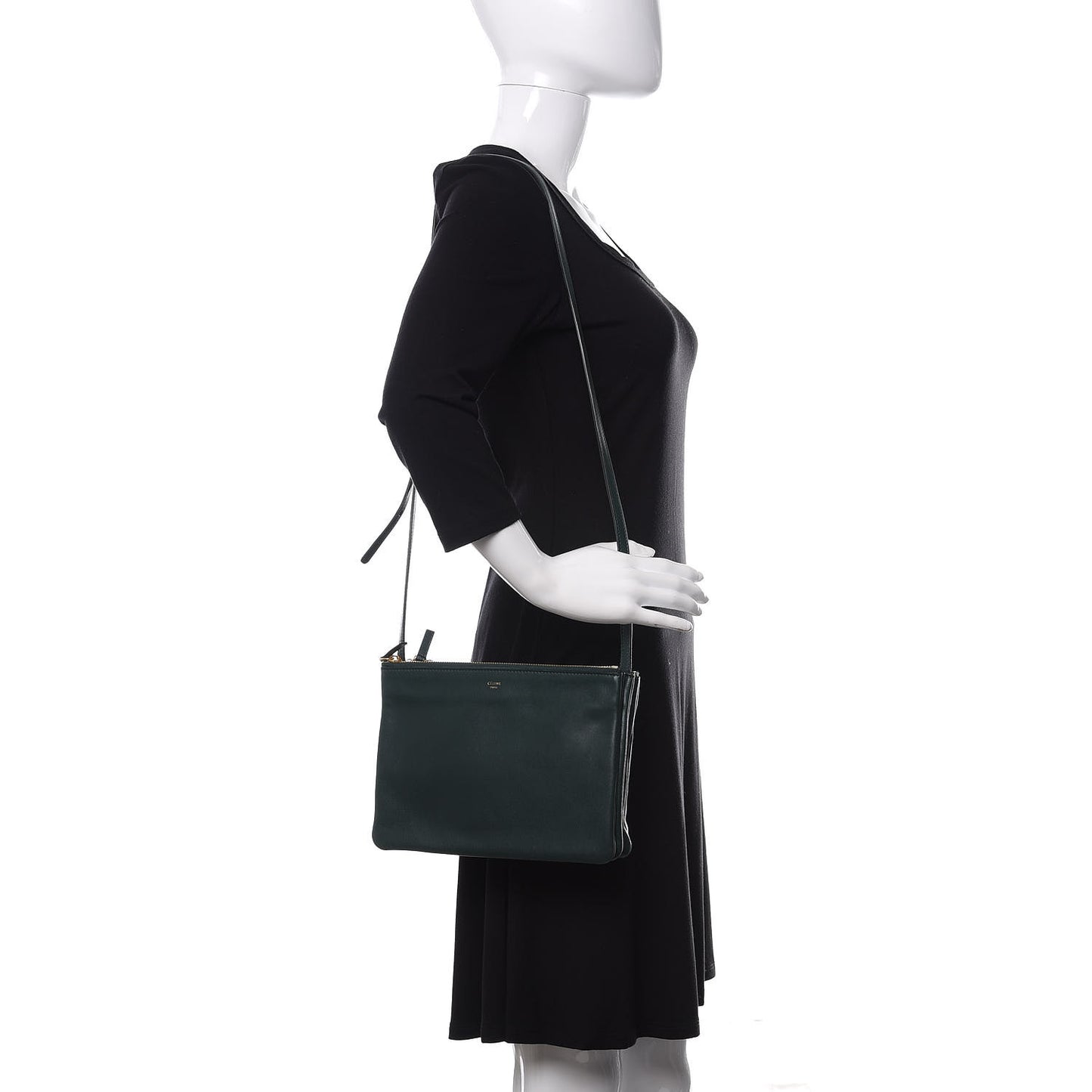 Lambskin Large Trio Crossbody Bag Amazone