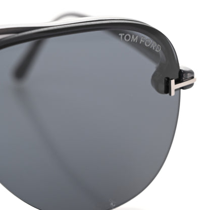 Tom Ford Terry Aviator Sunglasses TF1004 Grey Smoke 8 of 9