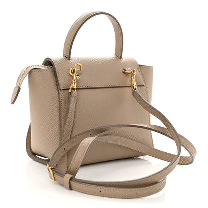 Celine Grained Calfskin Pico Belt Bag Light Taupe 3 of 10