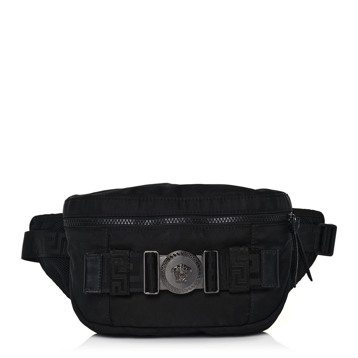 Versace Nylon Palazzo Medusa Belt Bag Black 1 of 12