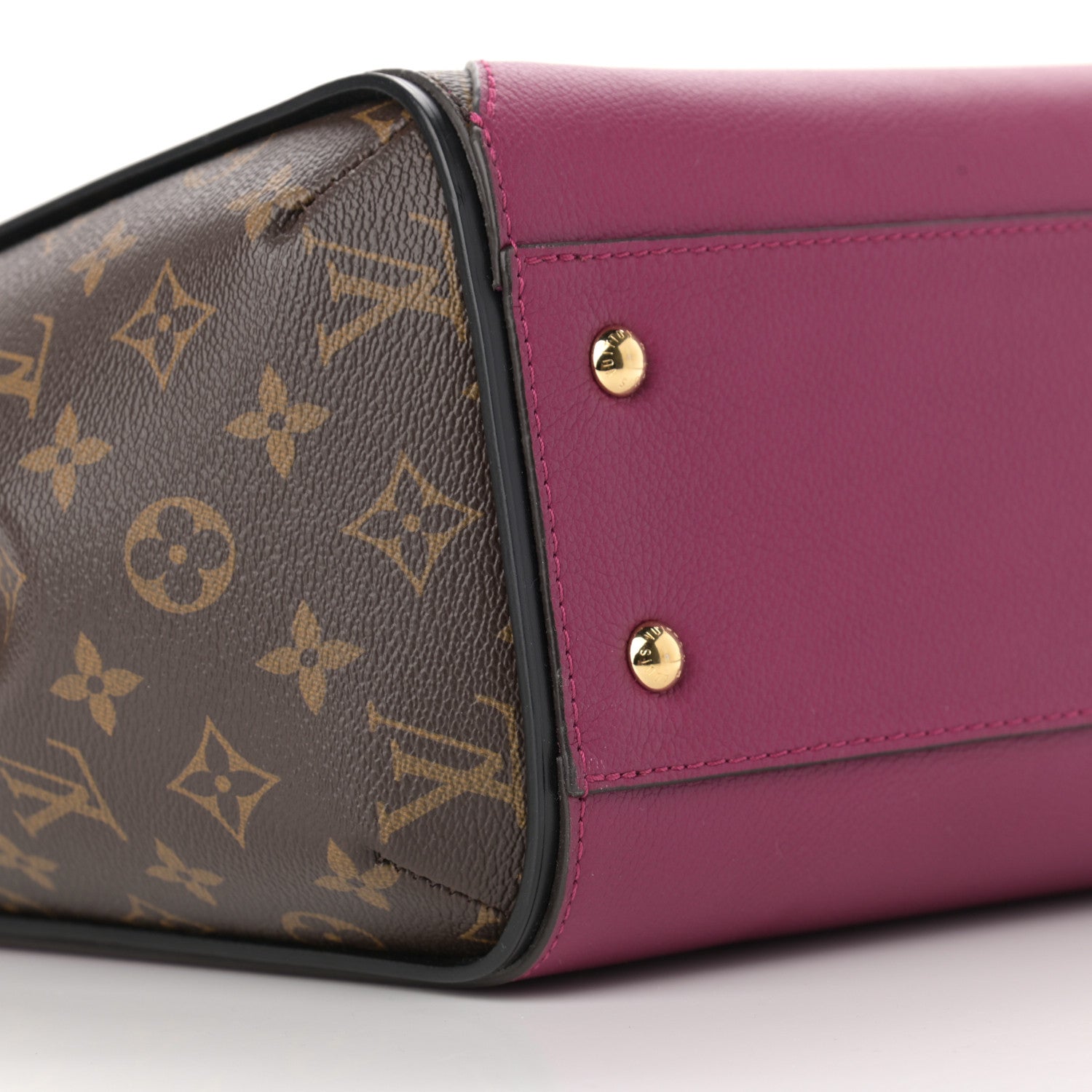 Louis Vuitton Calfskin Monogram Kimono Tote Grape 8 of 12