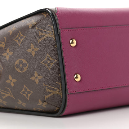 Louis Vuitton Calfskin Monogram Kimono Tote Grape 8 of 12