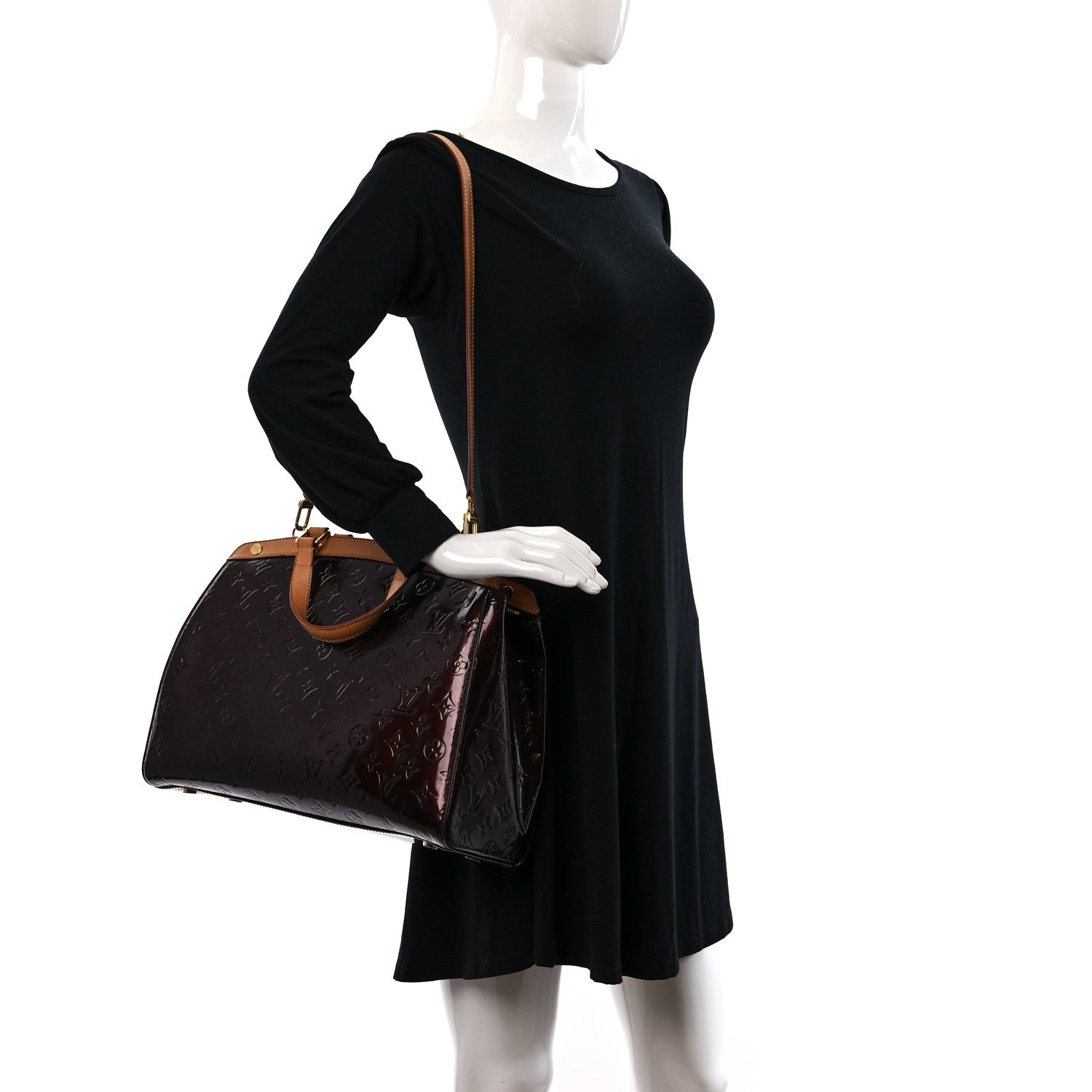 Louis Vuitton Vernis Brea GM Amarante 2 of 8