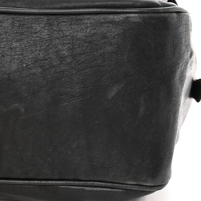 Christian Dior Calfskin Medium Gaucho Double Saddle Bag Black 12 of 15