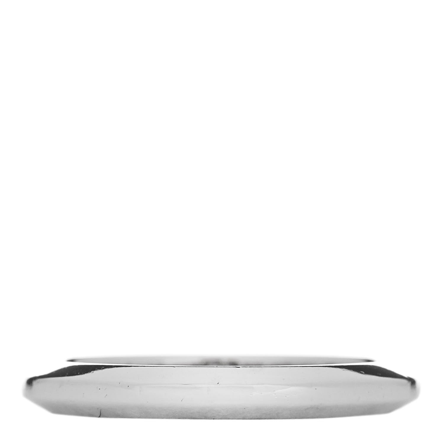 Cartier Platinum 2.5mm Declaration Wedding Band Ring 47 4 3 of 7