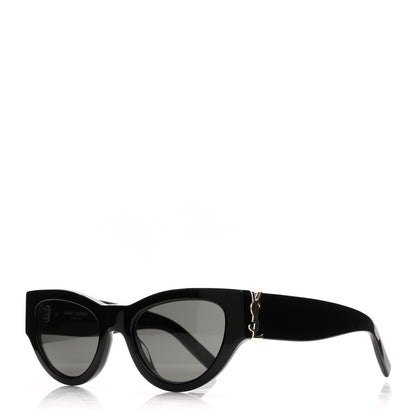 Saint Laurent Acetate Sunglasses SL M94 Black 1 of 7