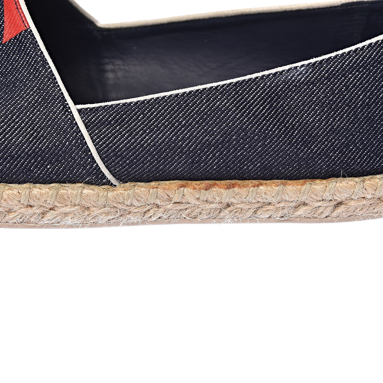 Louis Vuitton Canvas Postcard Espadrille Flats 36.5 10 of 15