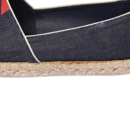 Louis Vuitton Canvas Postcard Espadrille Flats 36.5 10 of 15