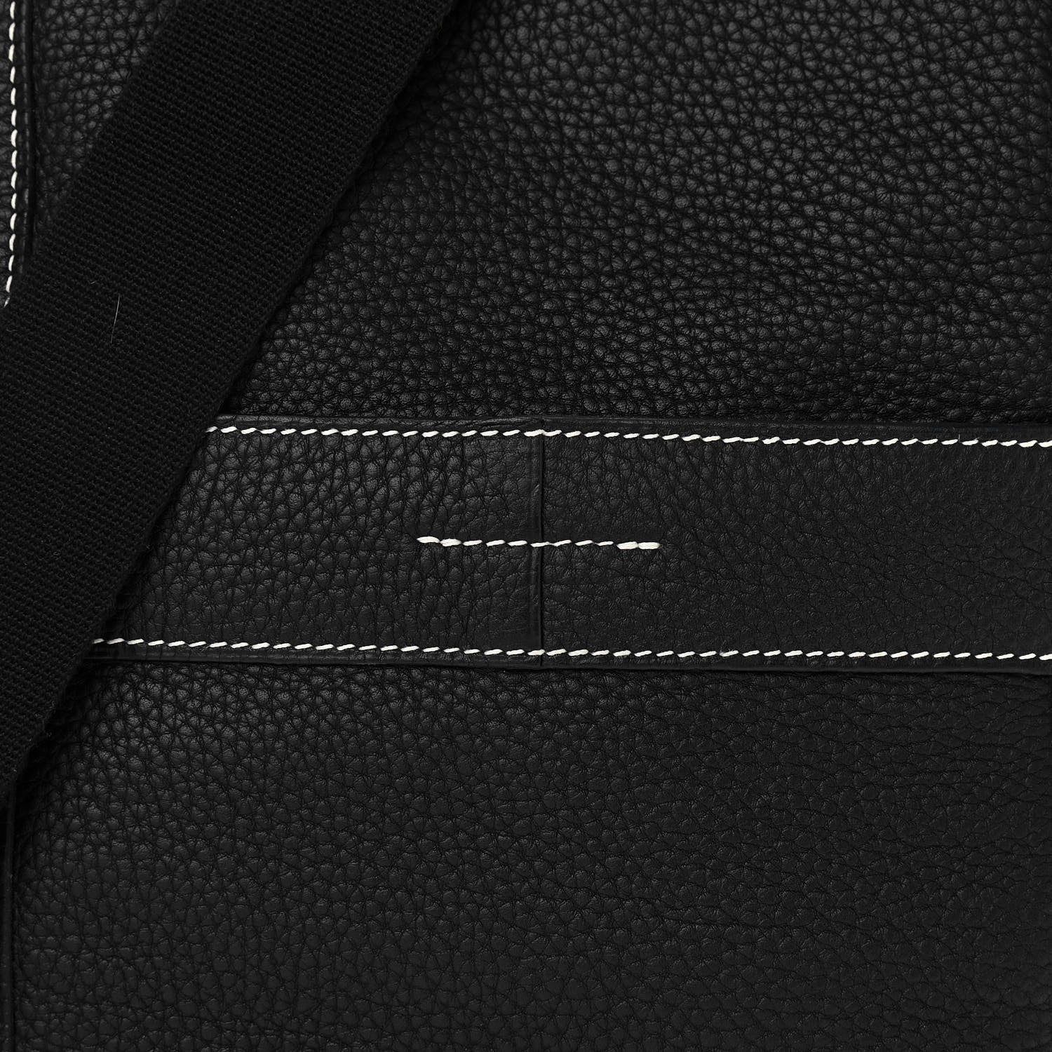 Hermes Taurillon Clemence Sac Good News PM Black 7 of 9
