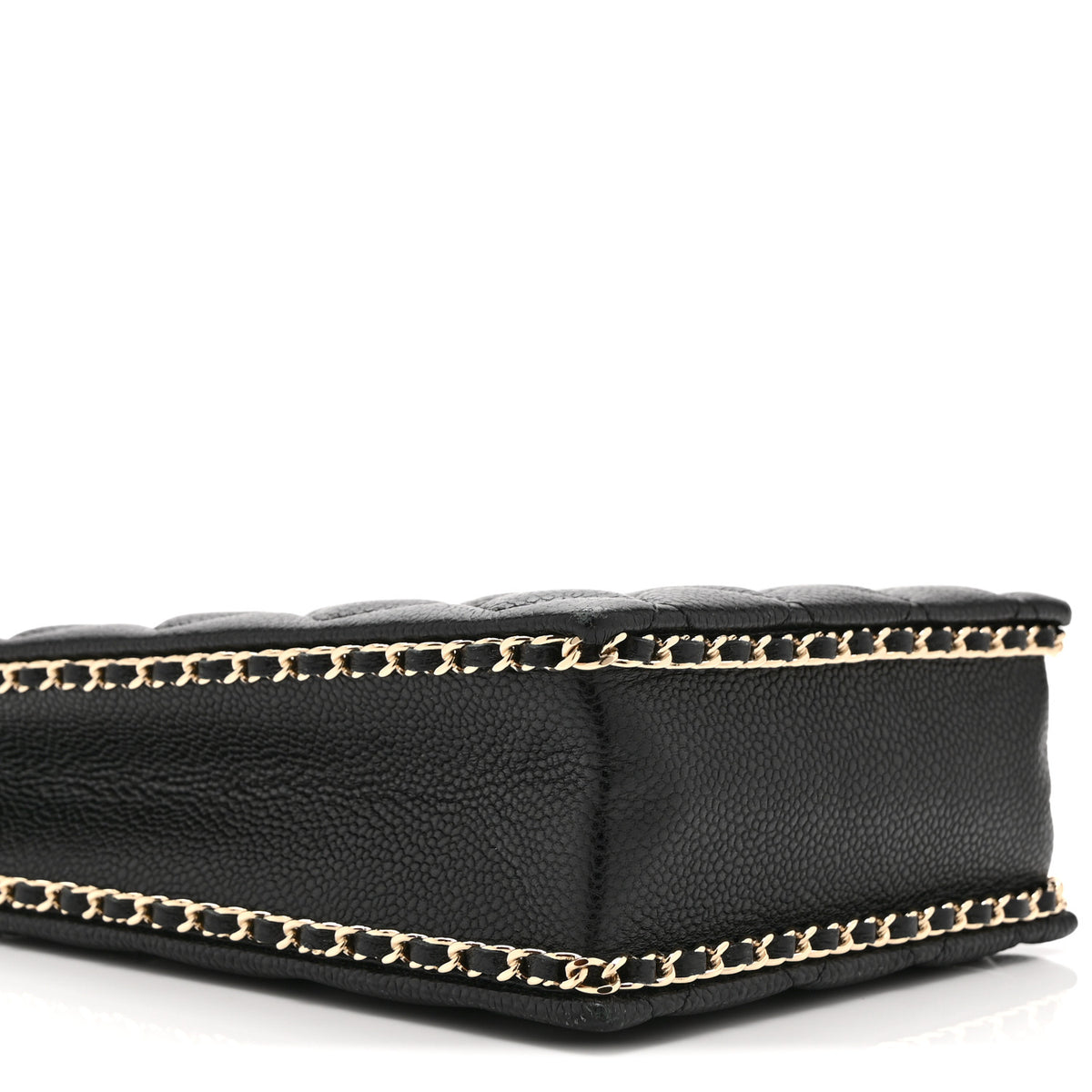 Chanel Caviar Quilted Evening Box Bag Black 9 of 10