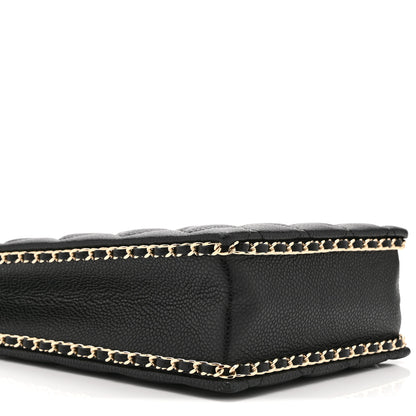 Chanel Caviar Quilted Evening Box Bag Black 9 of 10