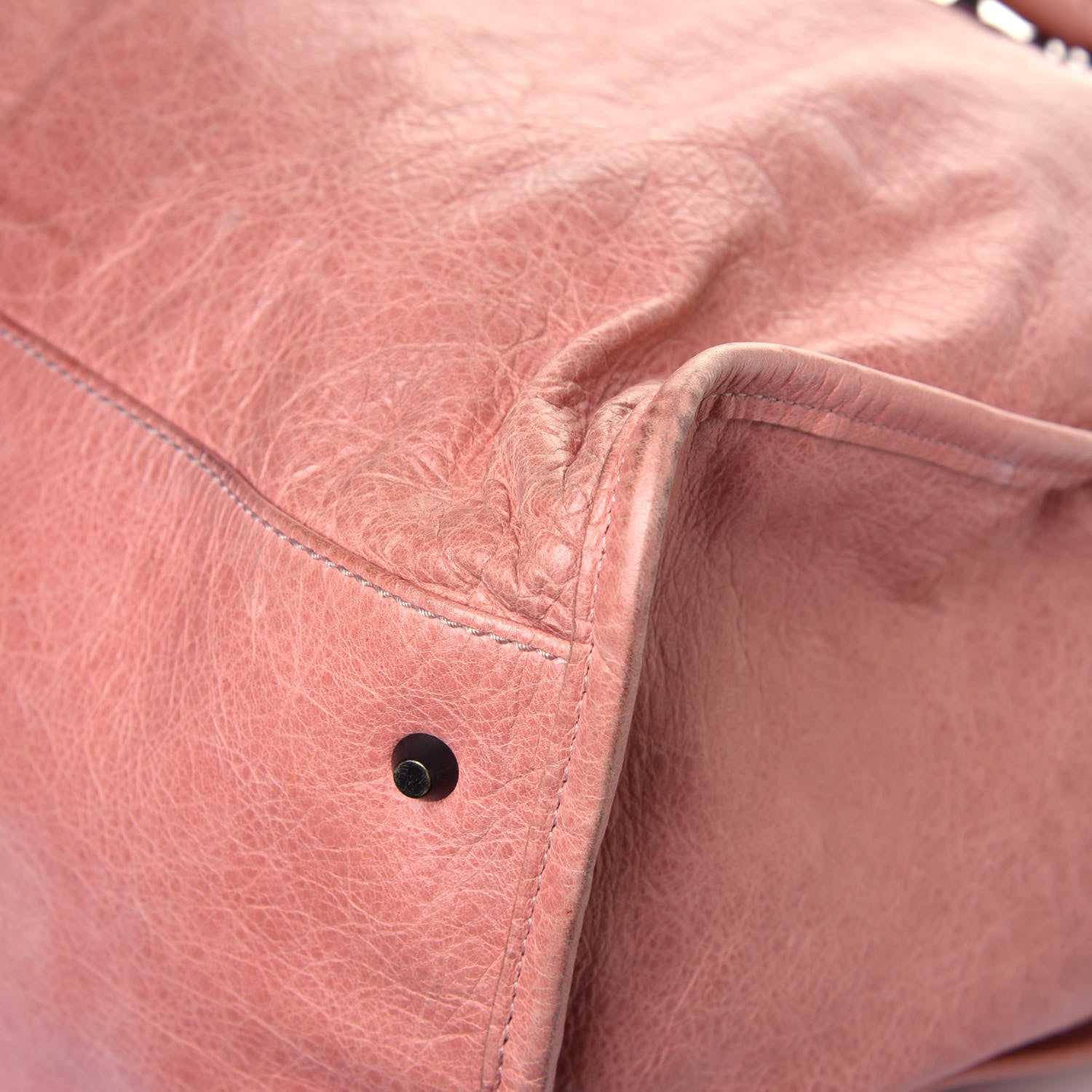 Balenciaga Agneau Classic Hardware Weekender Vieux Rose 19 of 21
