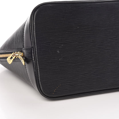 Louis Vuitton Epi Alma PM Black 10 of 11