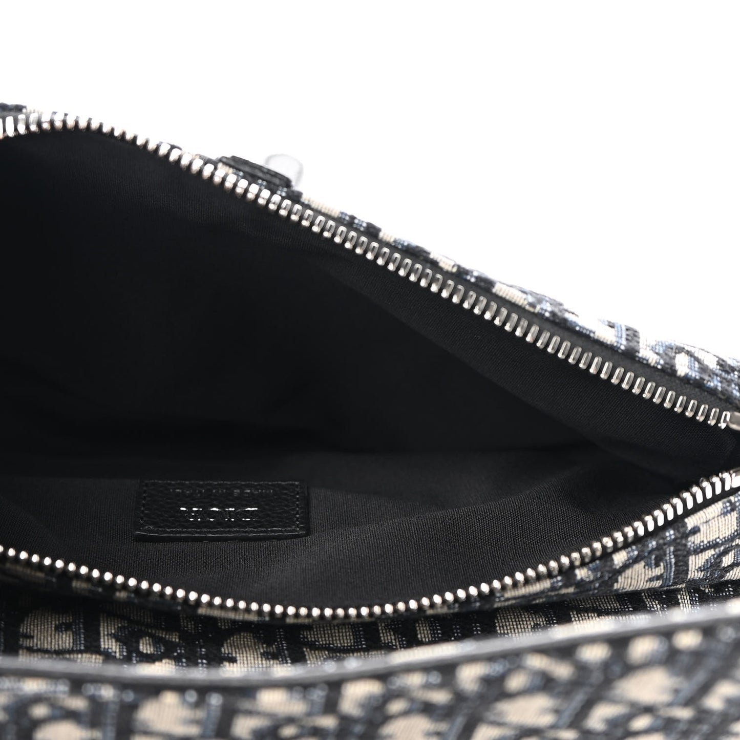 Oblique Mens Saddle Bag Blue