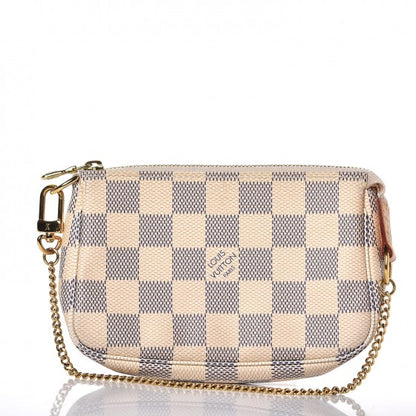 Louis Vuitton Damier Azur Mini Pochette Accessories 1 of 8
