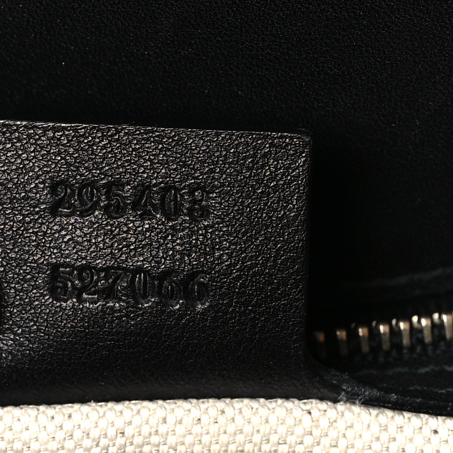 Gucci Guccissima Large Emily Chain Shoulder Bag Black 7 of 9
