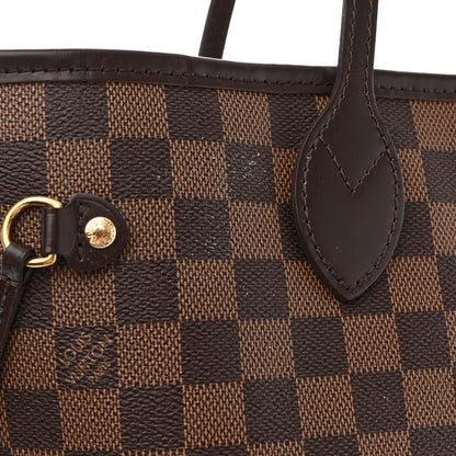Louis Vuitton LOUIS VUITTON Damier Ebene Neo Neverfull MM Rose Ballerine 15 of 15