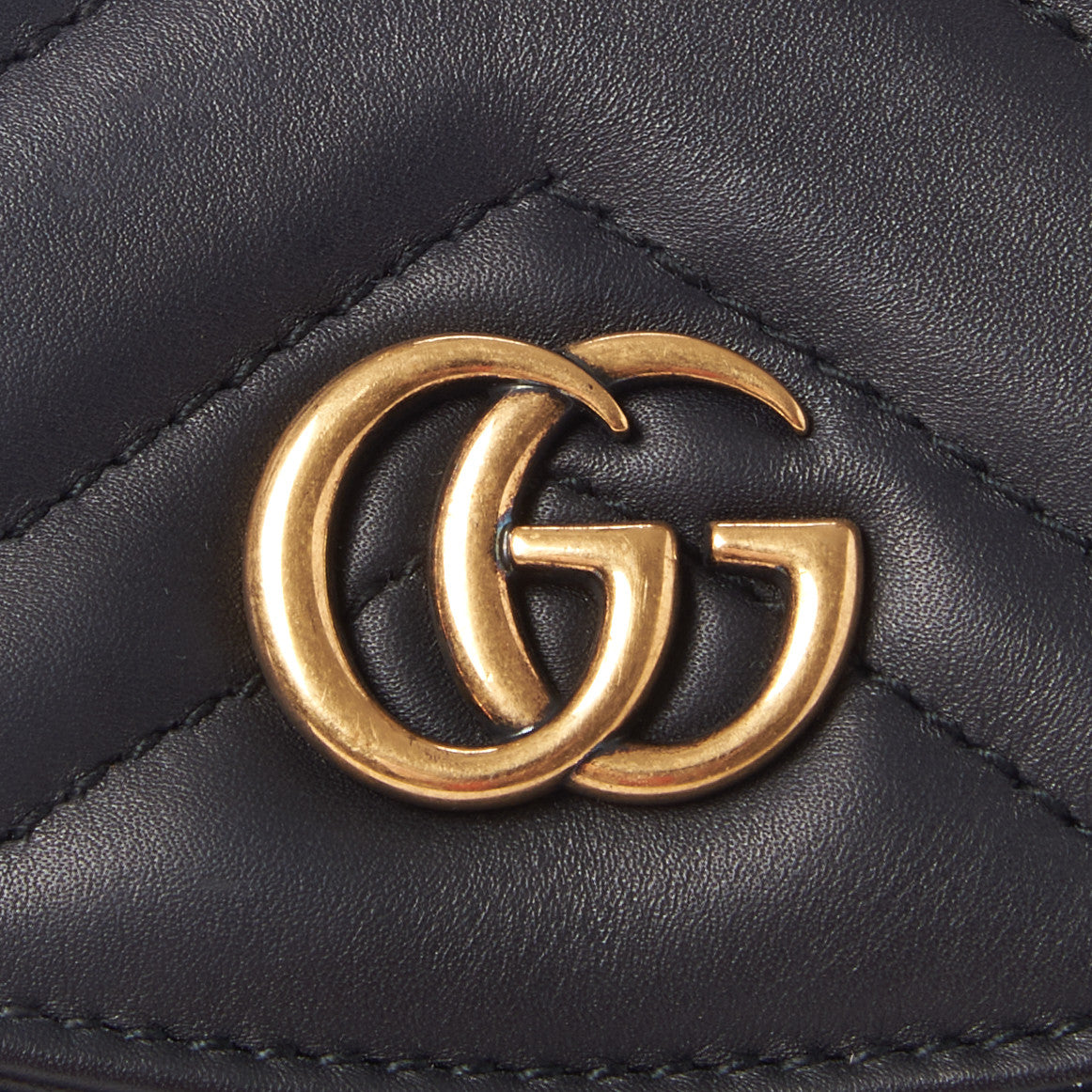 Gucci Calfskin Matelasse GG Marmont Flap Backpack Black 7 of 8