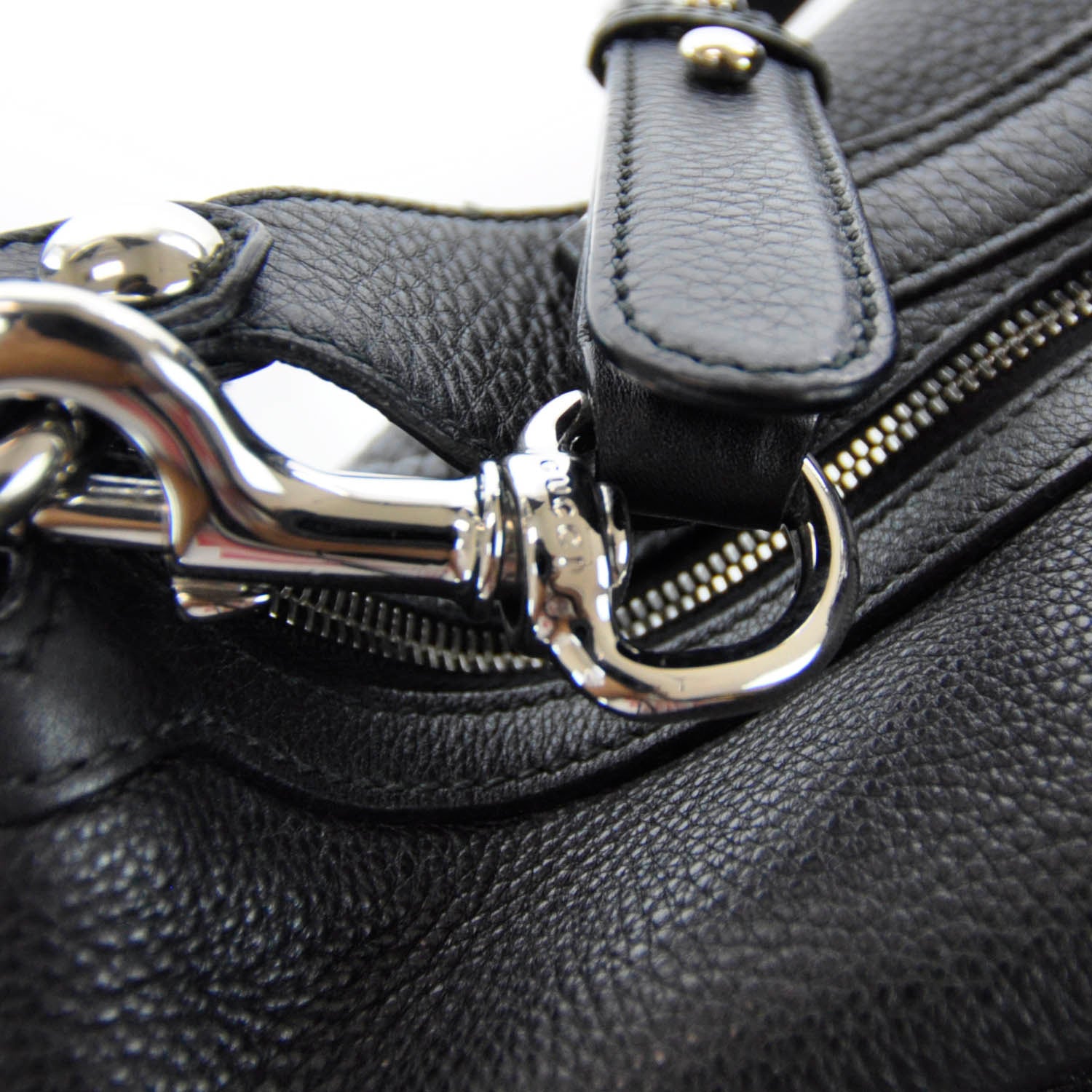 Gucci Leather Icon Bit Hobo Black 5 of 8
