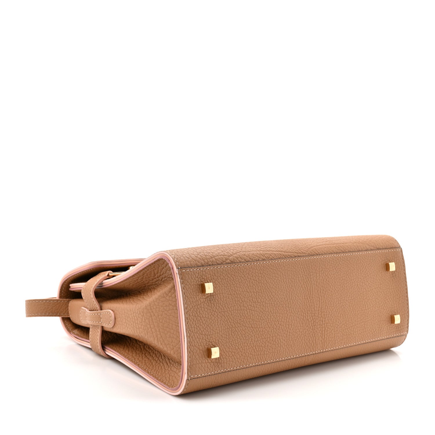 Delvaux Crispy Calfskin MM Tempete Satchel Vision 5 of 13