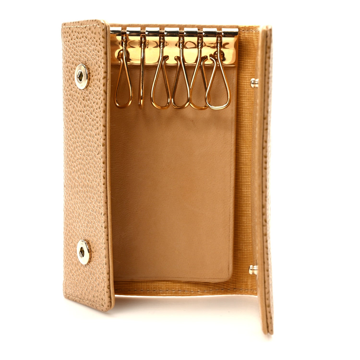 Chanel Caviar Timeless CC 6 Key Holder Case Beige Clair 5 of 8