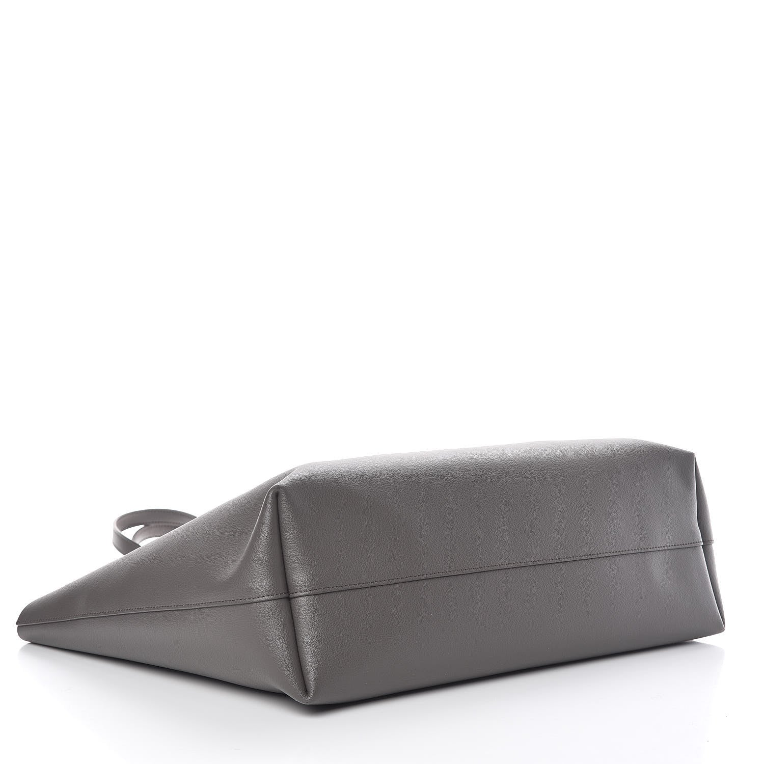 Saint Laurent Calfskin Large Shopping Tote Earth 4 of 17