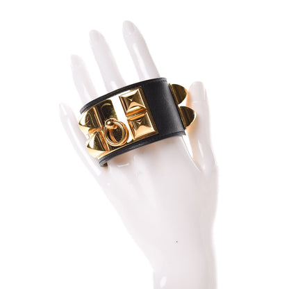 Hermes Box Collier De Chien CDC Bracelet S Black 2 of 5