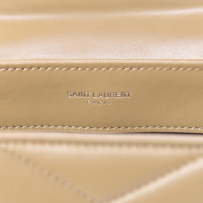 Saint Laurent Calfskin Y Quilted Monogram Toy Loulou Satchel Cork 6 of 11