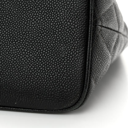Chanel Caviar Quilted Medallion Tote Black 14 of 20