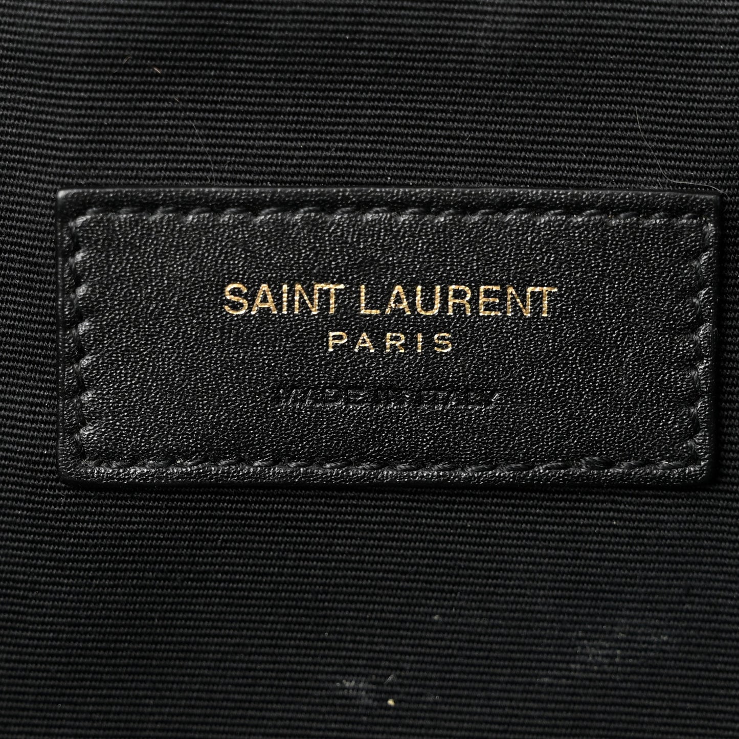 Grain De Poudre Monogram Belt Bag Black
