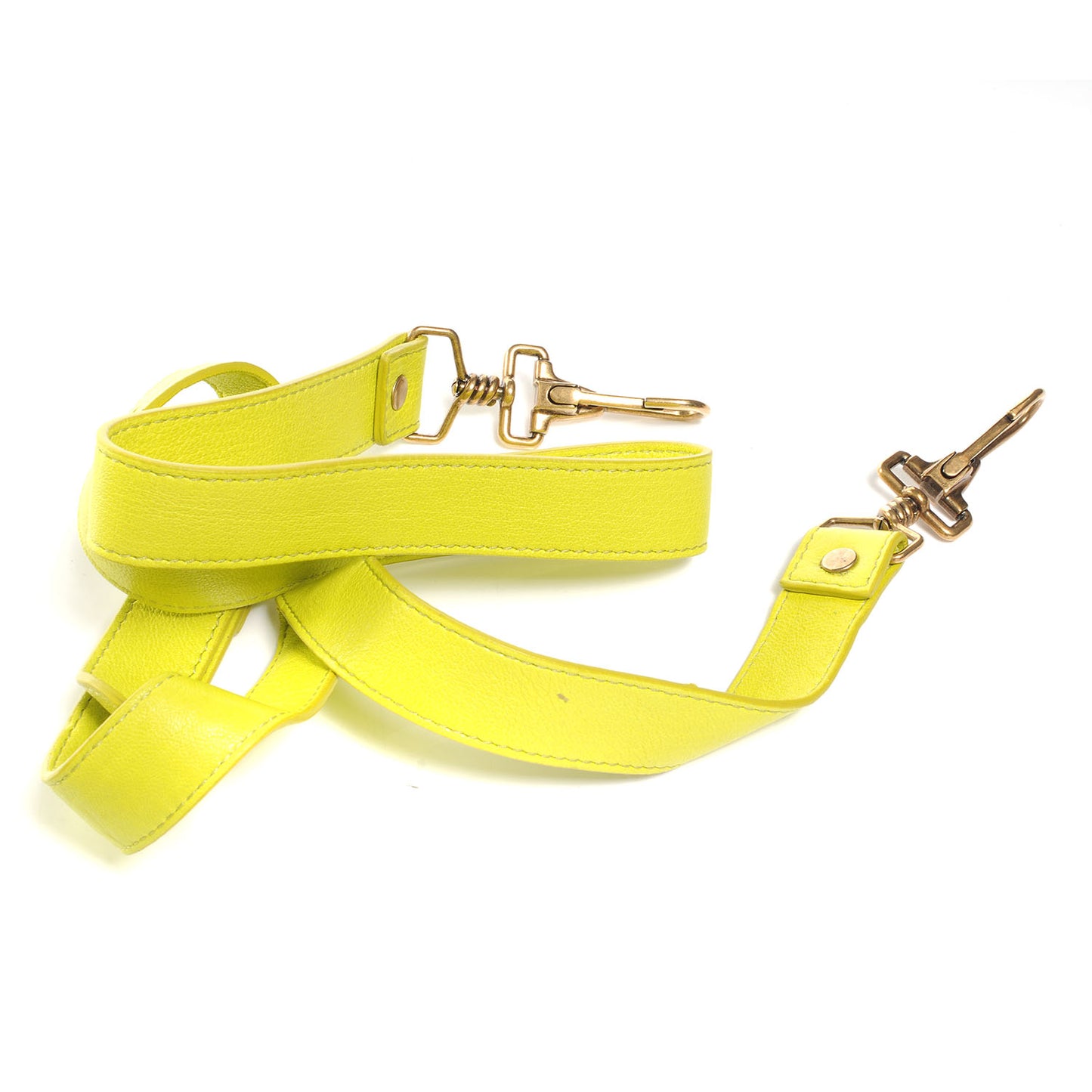 Leather PS1 Tote Citron