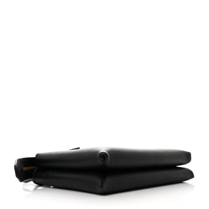 The Row Matte Grained Calfskin Mini Nu Twin Bag Black 4 of 10
