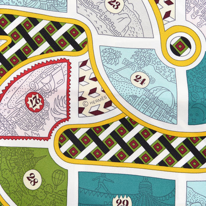 Hermes Silk Le Tour du Monde en 63 Cases 90 4 of 4