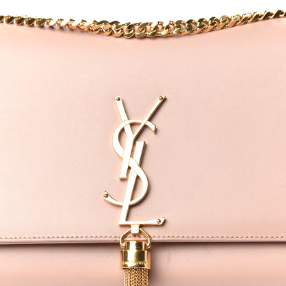 Saint Laurent Smooth Calfskin Medium Classic Monogram Kate Tassel Satchel Pink 10 of 10