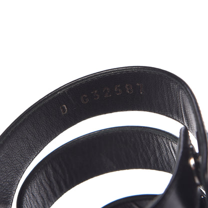 Chanel Calfskin CC Turnlock Mule Sandals 36 Black 8 of 10