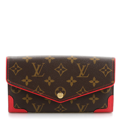 Louis Vuitton Monogram Sarah Retiro Wallet Cherry 1 of 7