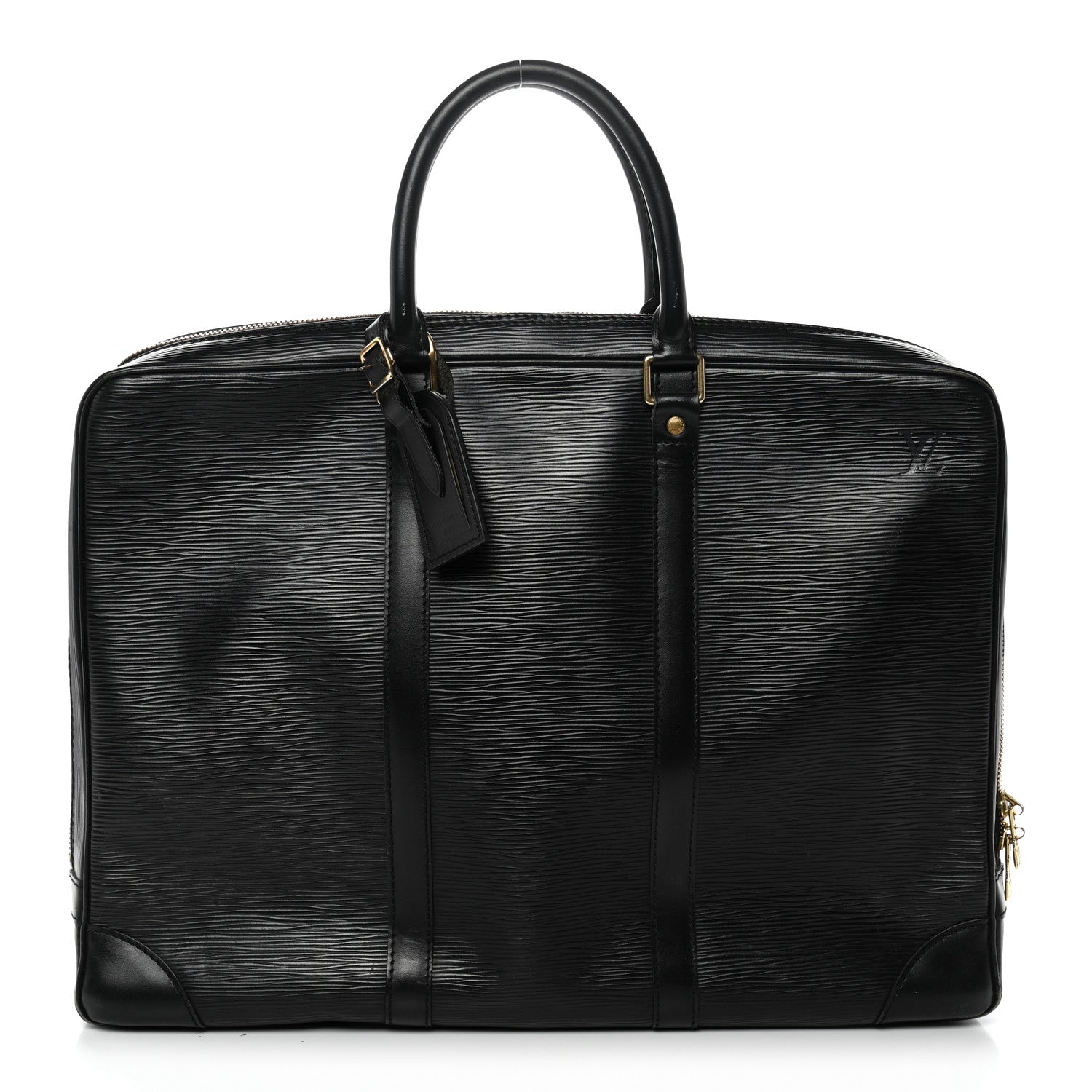 Louis Vuitton Epi Porte-Documents Voyage Briefcase Black 1 of 16
