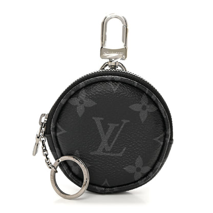 Louis Vuitton Damier Graphite Round Coin Purse 1 of 6