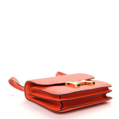 Hermes Swift Constance 18 Orange Poppy 4 of 12