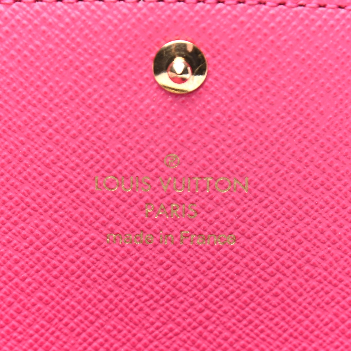 Monogram Bloom Flower Emilie Wallet Fuchsia