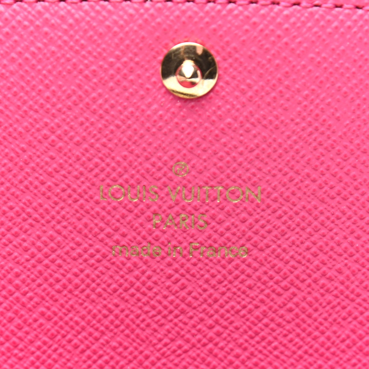Louis Vuitton Monogram Bloom Flower Emilie Wallet Fuchsia 6 of 7