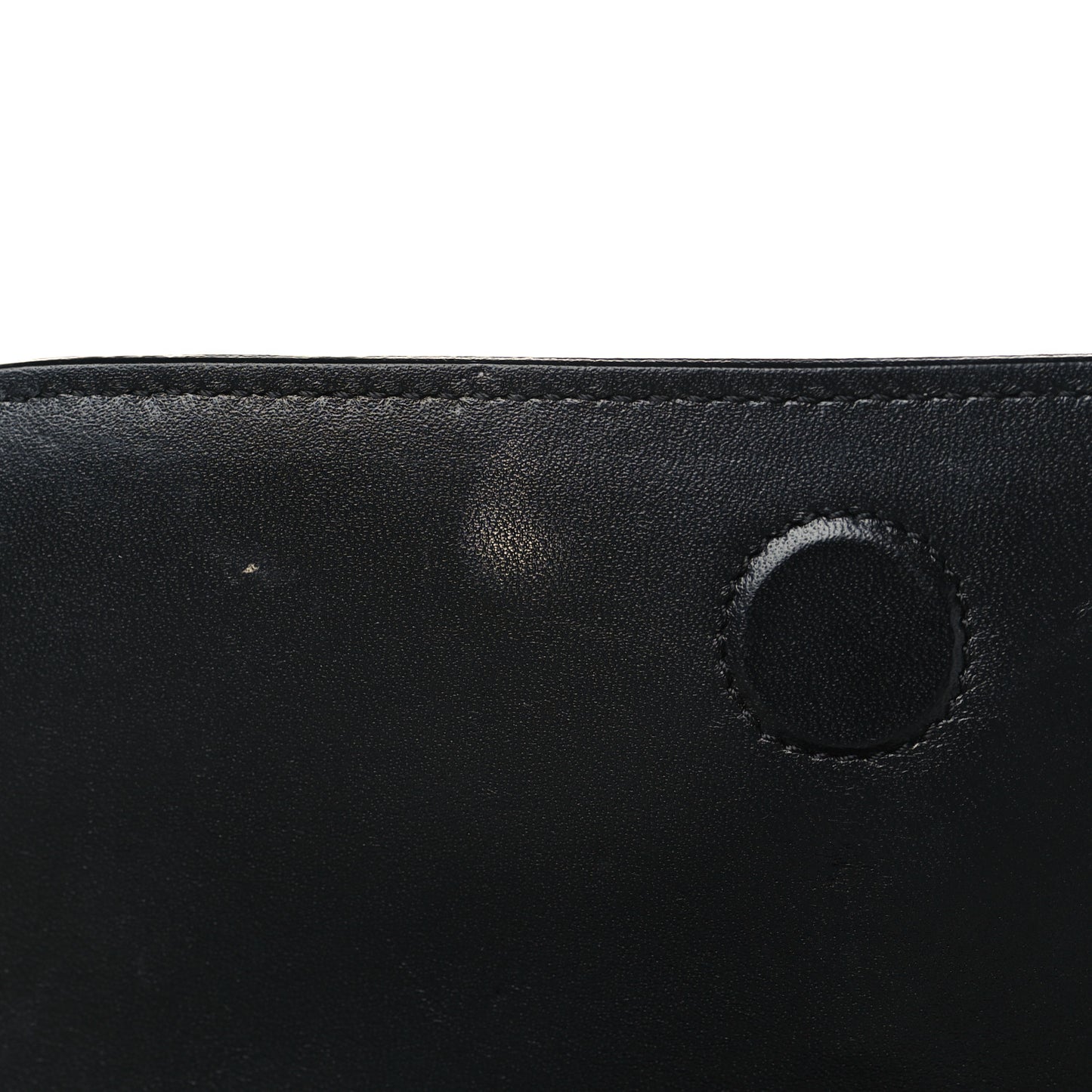 Calfskin Studded Small Padlock Crossbody Bag Black
