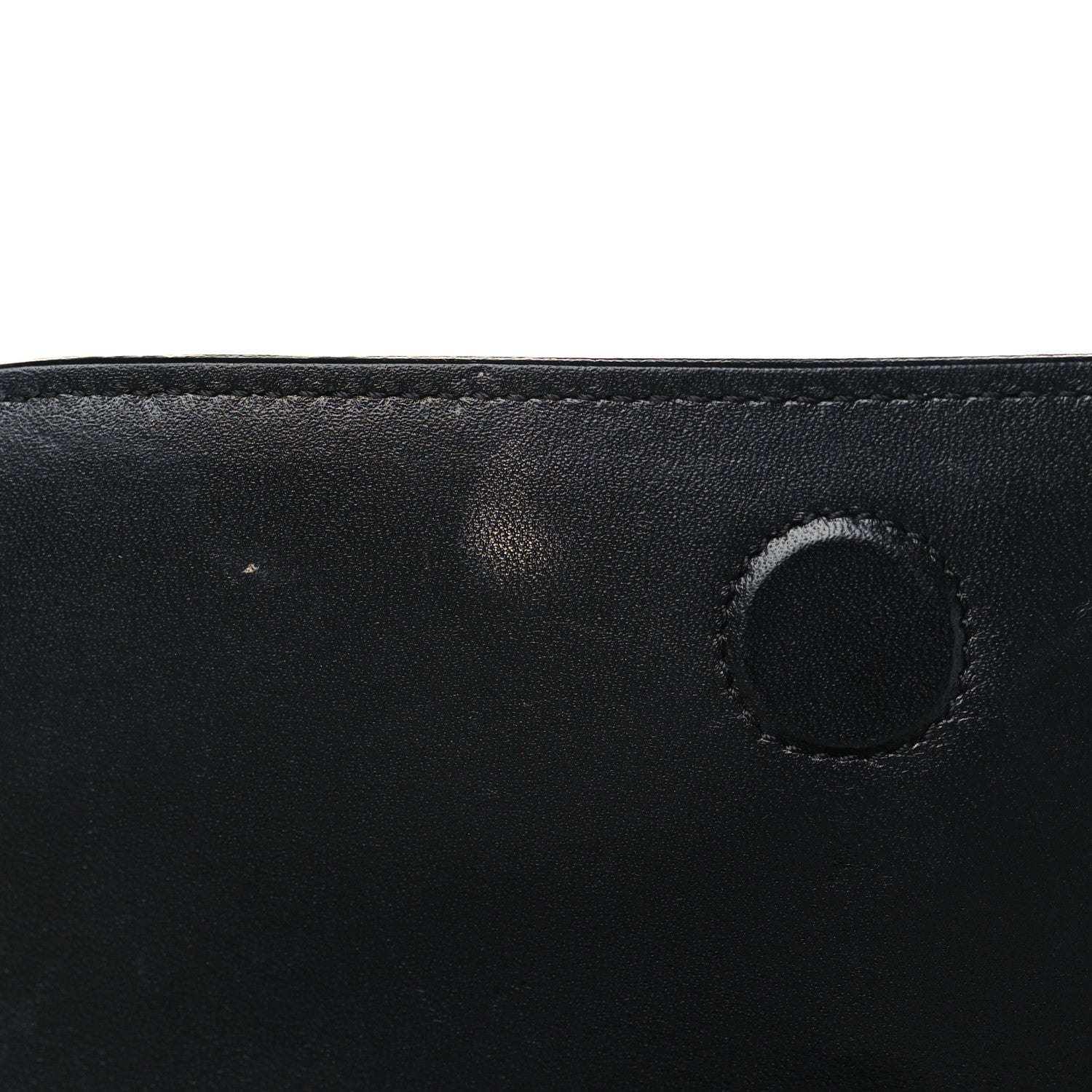 Alexander McQueen Calfskin Studded Small Padlock Crossbody Bag Black 7 of 7