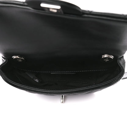 Chanel Calfskin Quilted CC Uniform Flap Belt Bag Black 5 of 13