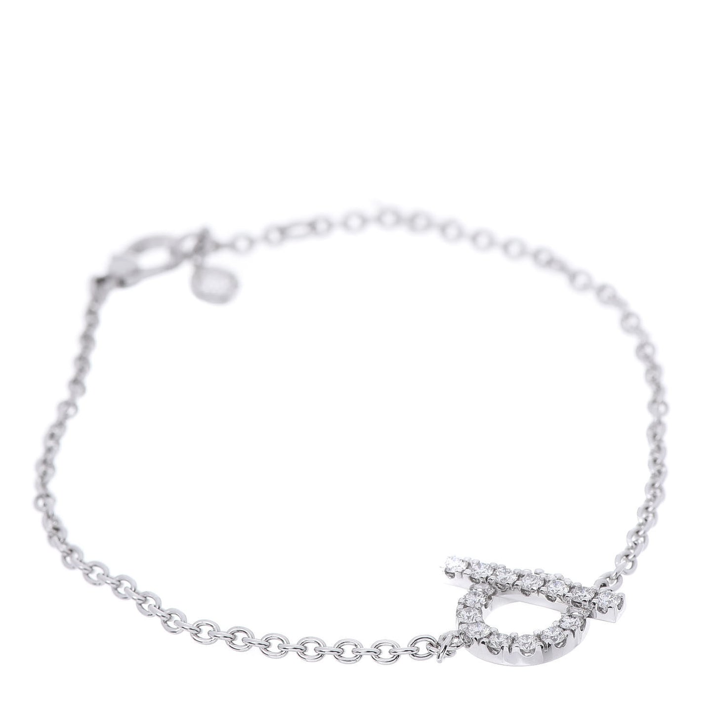 18K White Gold Diamond Finesse Bracelet SH