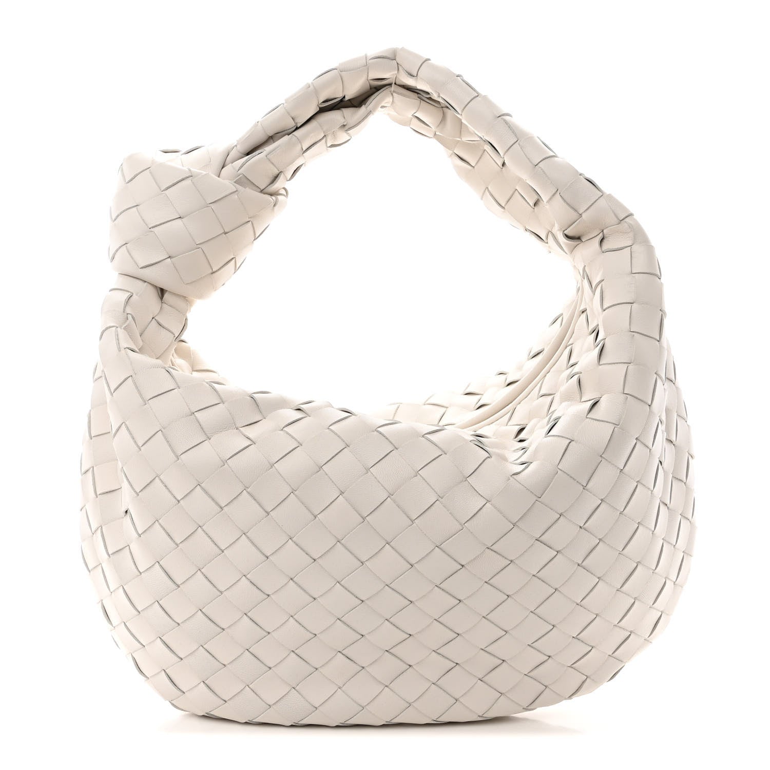 Bottega Veneta Nappa Intrecciato Teen Jodie Hobo White 1 of 10
