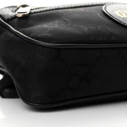 Gucci Econyl Nylon Monogram Off The Grid Belt Bag Black 9 of 13