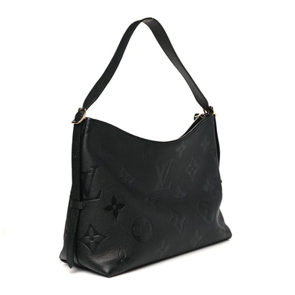 Louis Vuitton Empreinte Monogram Giant CarryAll MM Black 4 of 9