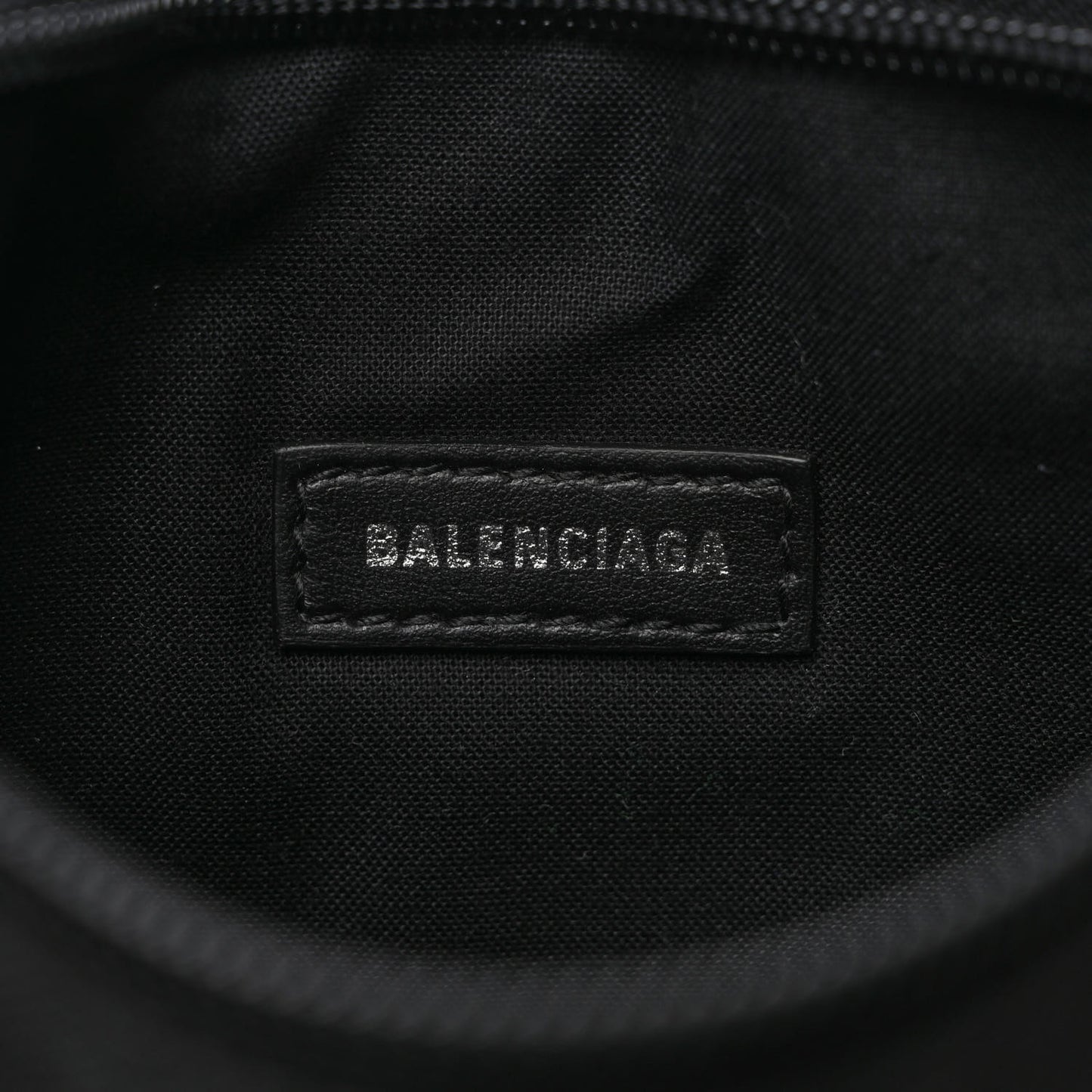 Sustainable Casual Nylon Weekend Belt Wallet Black