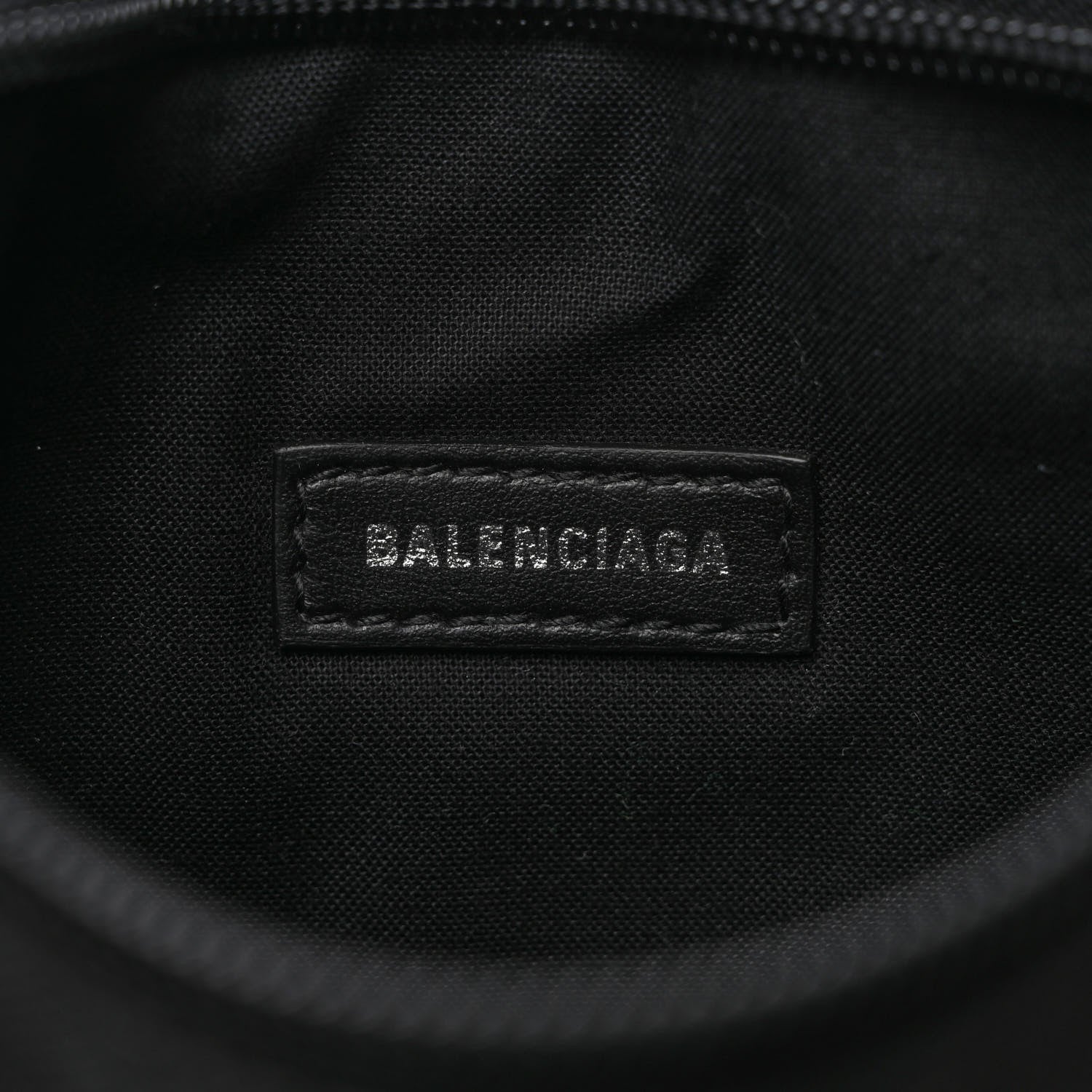 Balenciaga Sustainable Casual Nylon Weekend Belt Wallet Black 6 of 9